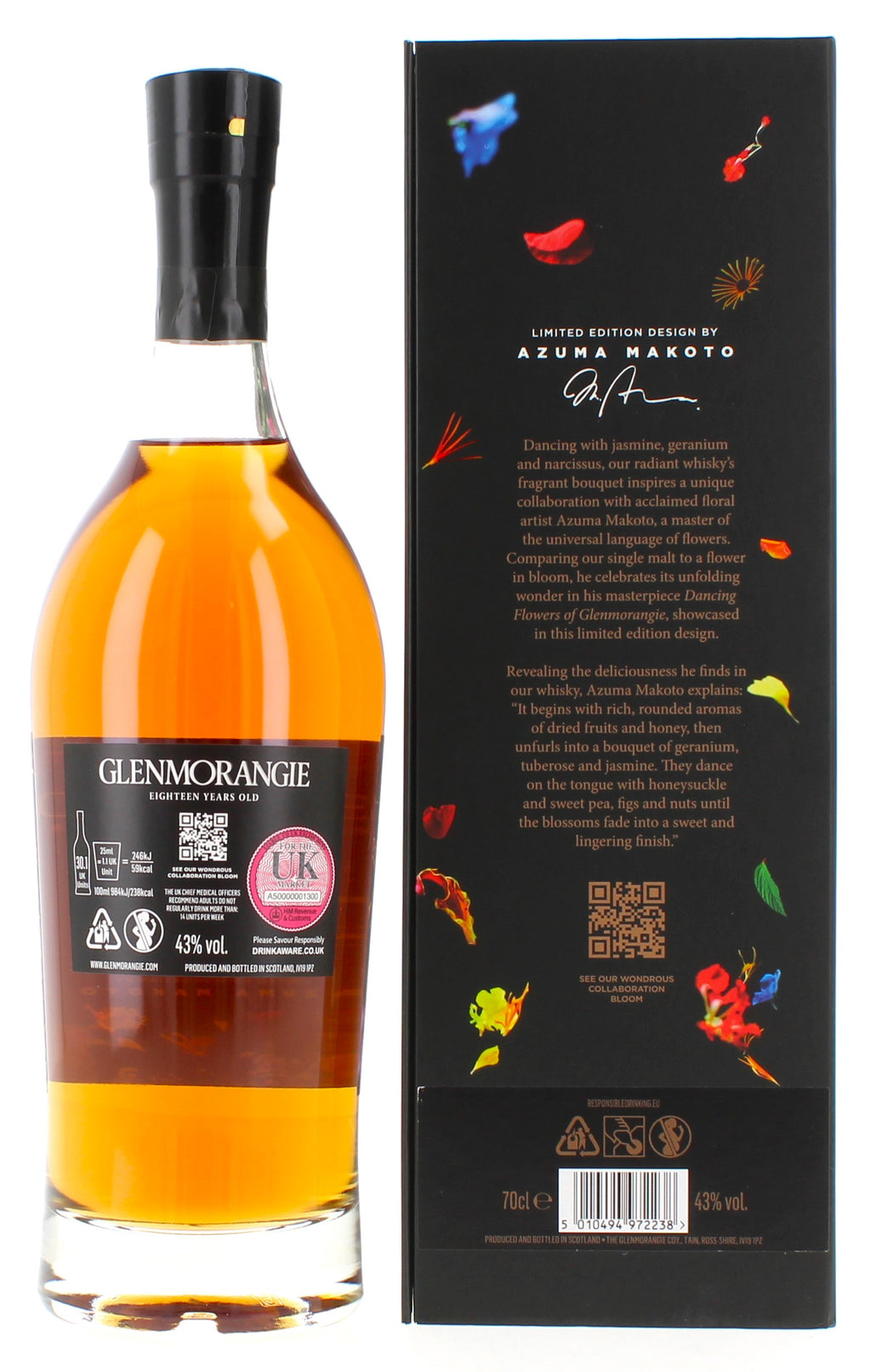 Glenmorangie 18 Year Old - Azuma Makato Edition - 70cl 43%