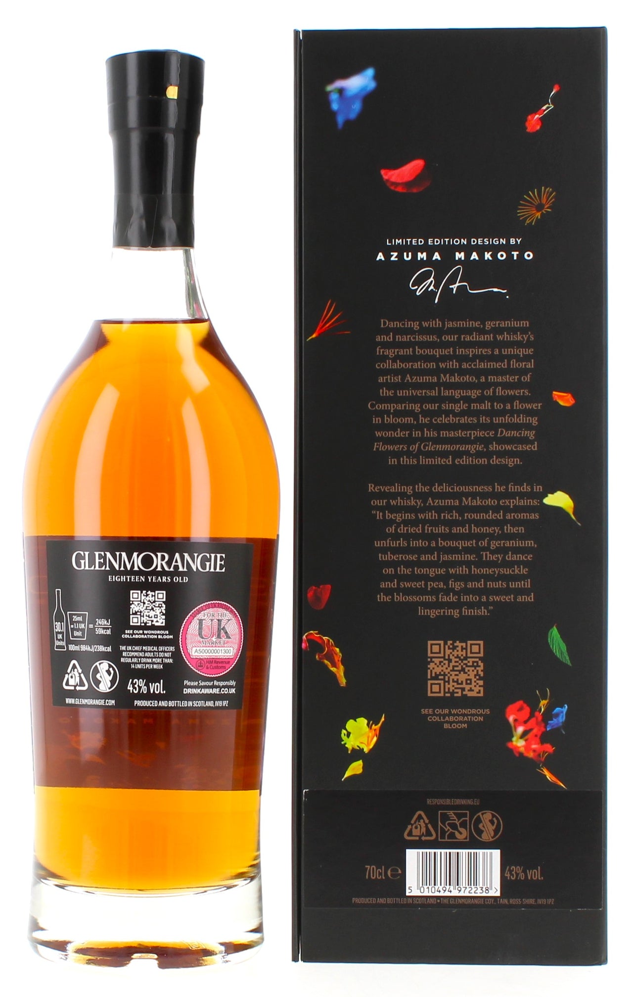 Glenmorangie 18 Year Old - Azuma Makato Edition - 70cl 43%