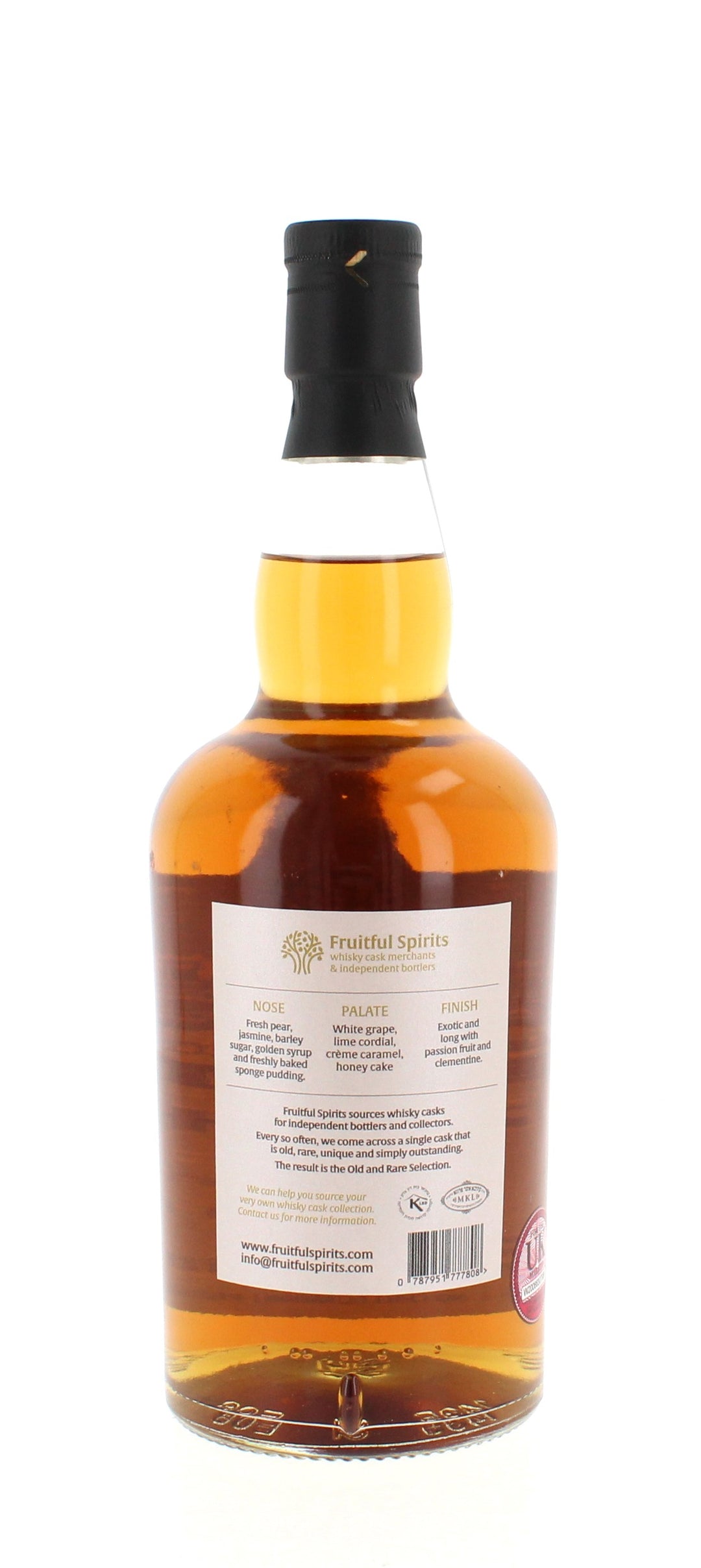 Fruitful Spirits Glenrothes 28 Year Old, 1996 Single Malt - 70cl 51.6%