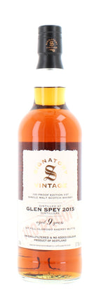 Glen Spey 9 Year Old 2015 100 Proof #37 - 70cl 57.1%