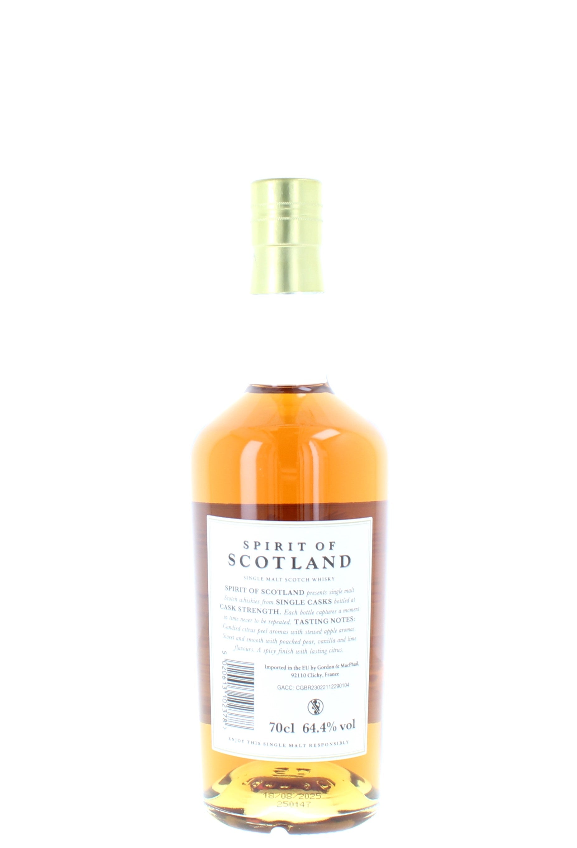 Glentauchers 14 Year Old Spirit Of Scotland  2010 Single Malt - 70cl 64.4%
