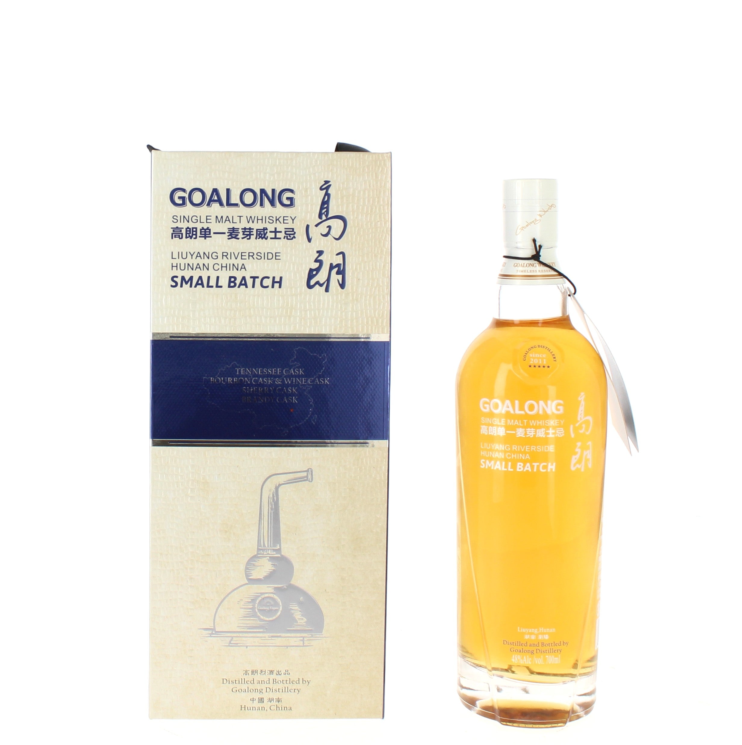 Goalong Chinese Whisky Small Batch 5 Casks Single Malt - 700ml 48%