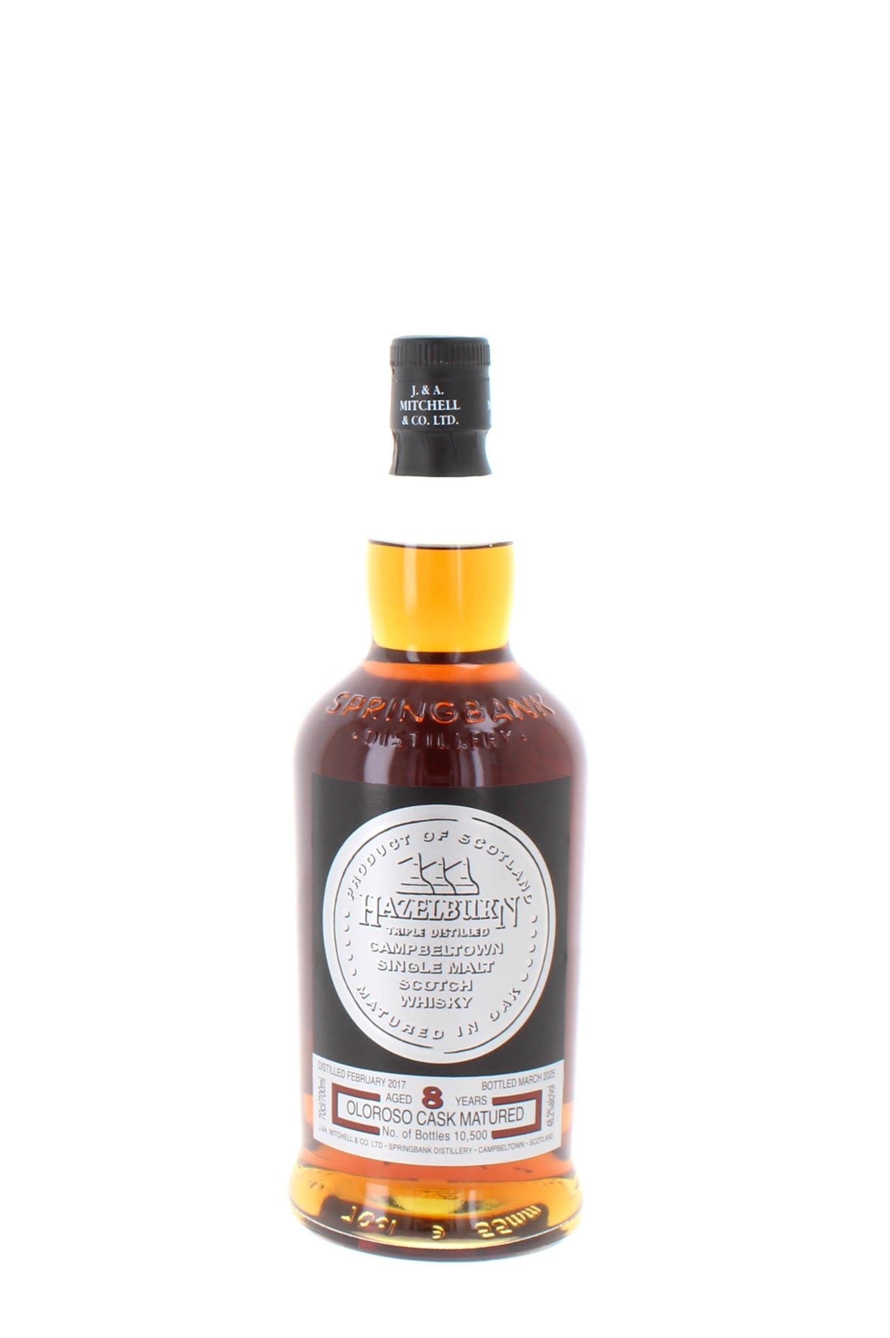 Hazelburn 8 Year Old Sherry - 70cl 48.2%