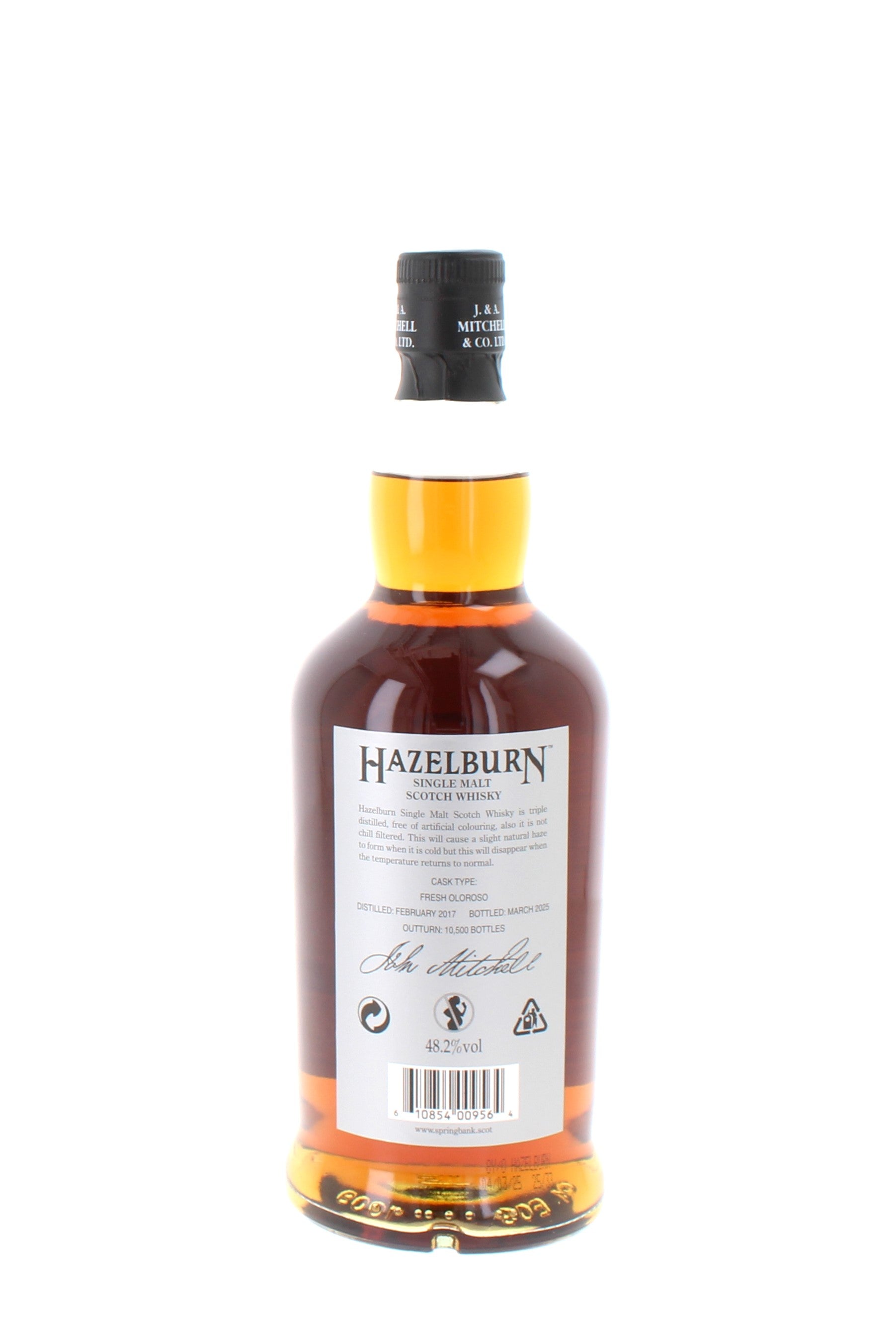 Hazelburn 8 Year Old Sherry - 70cl 48.2% – The Really Good Whisky