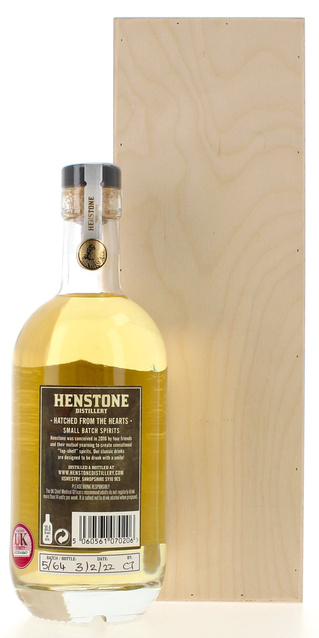 Henstone Platinum Jubilee Limited Edition - 70cl 43.8%