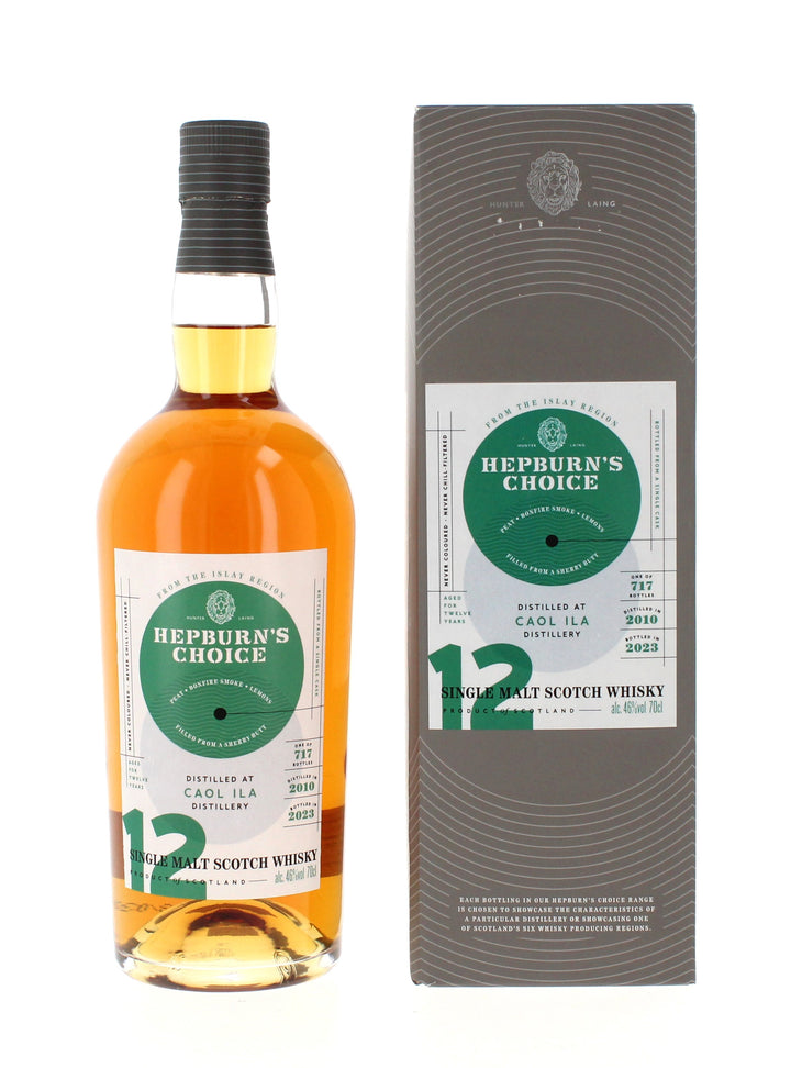 Caol Ila 2010 12 YO Hepburn’s Choice 70CL 46%