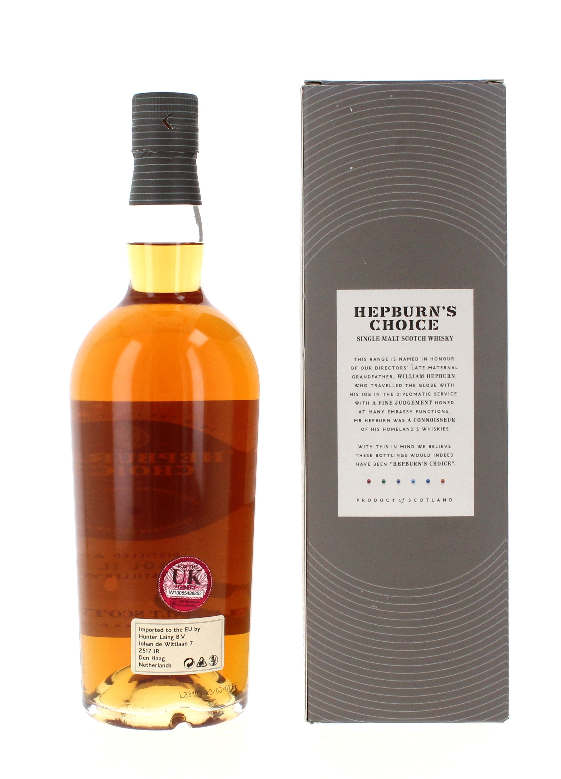 Caol Ila 2010 12 YO Hepburn's Choice 70CL 46% – The Really Good