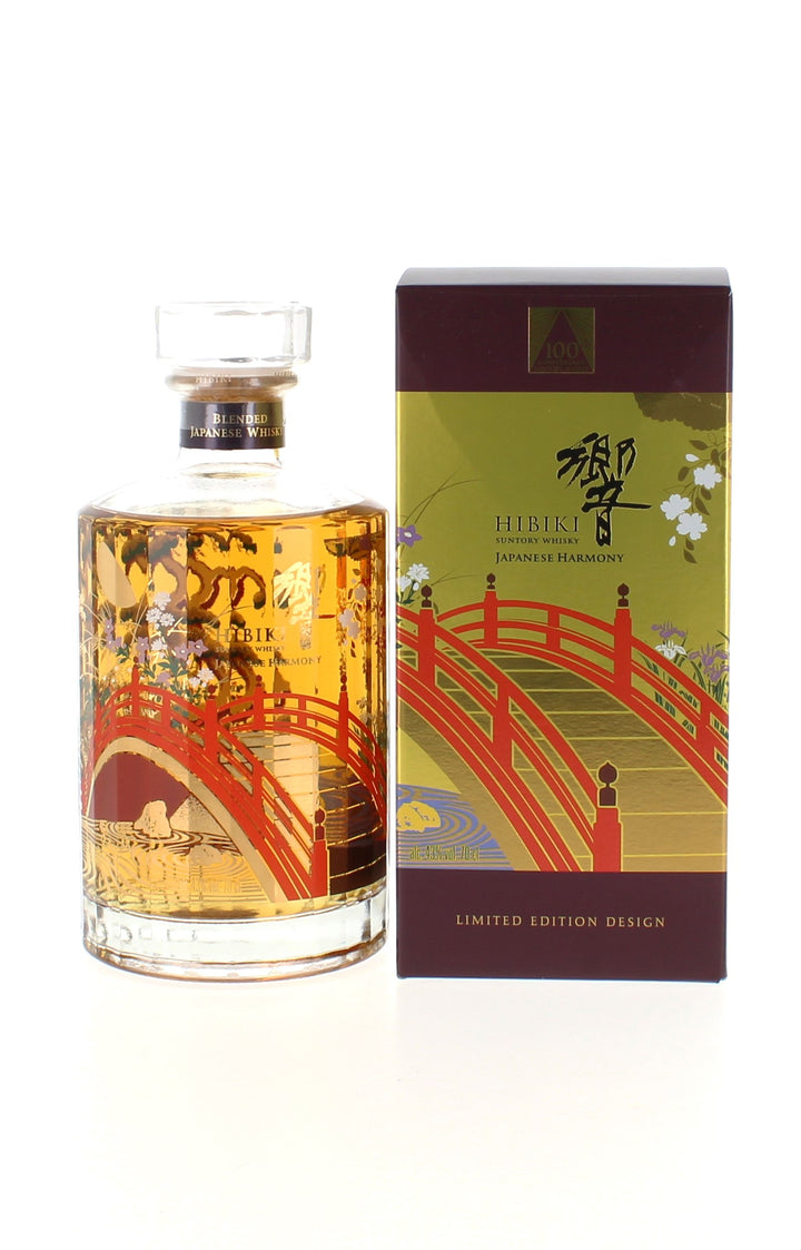 Hibiki Harmony 100th Anniversary Edition Japanese Blended Whisky - 70cl 43%