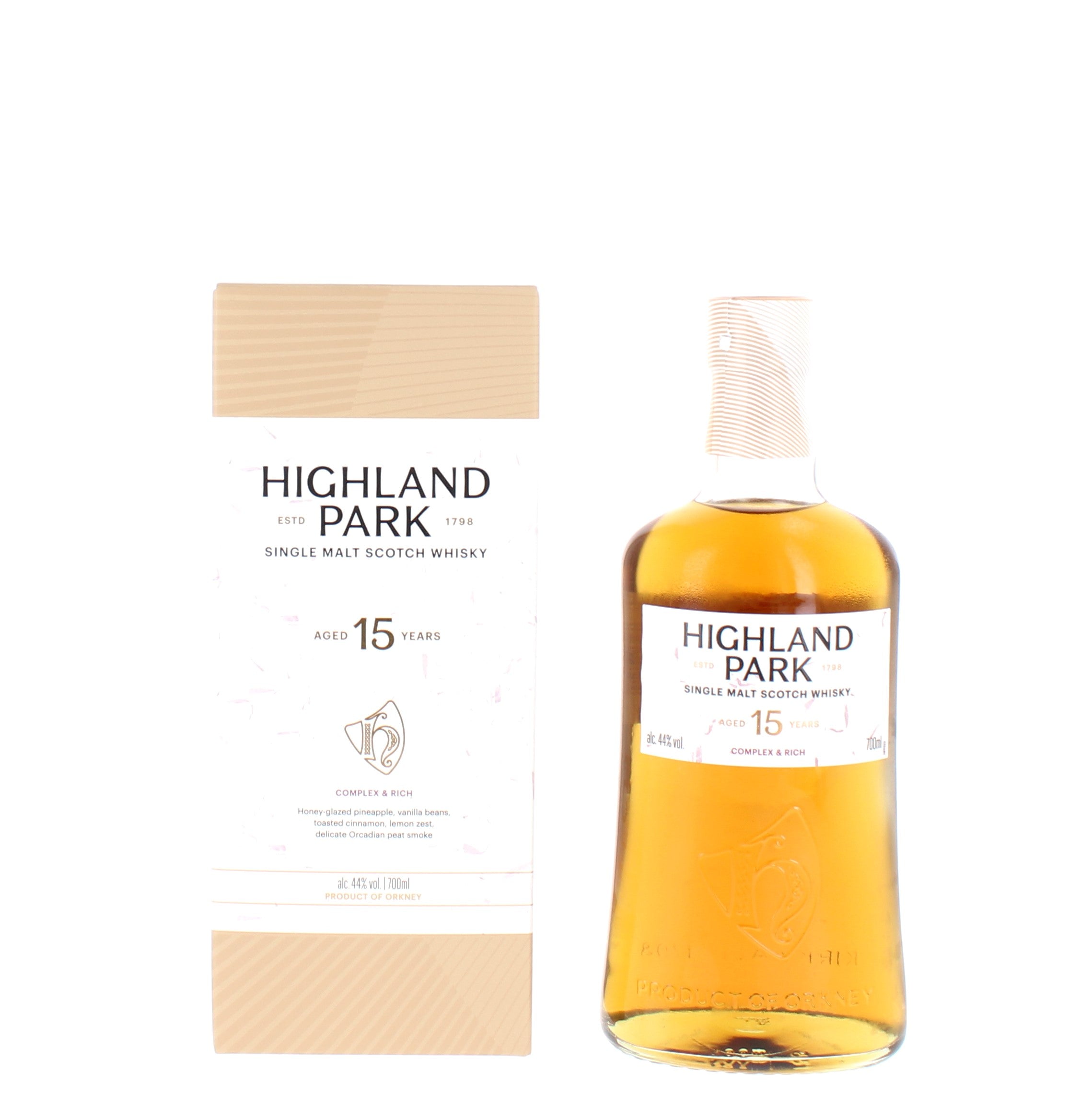 Highland Park 15 Year Old 2024 Single Malt - 70cl 44%