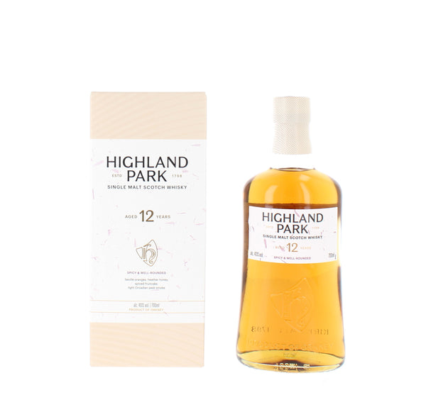 Highland Park 12 Year Old Single Malt Scotch Whisky - 70cl 40