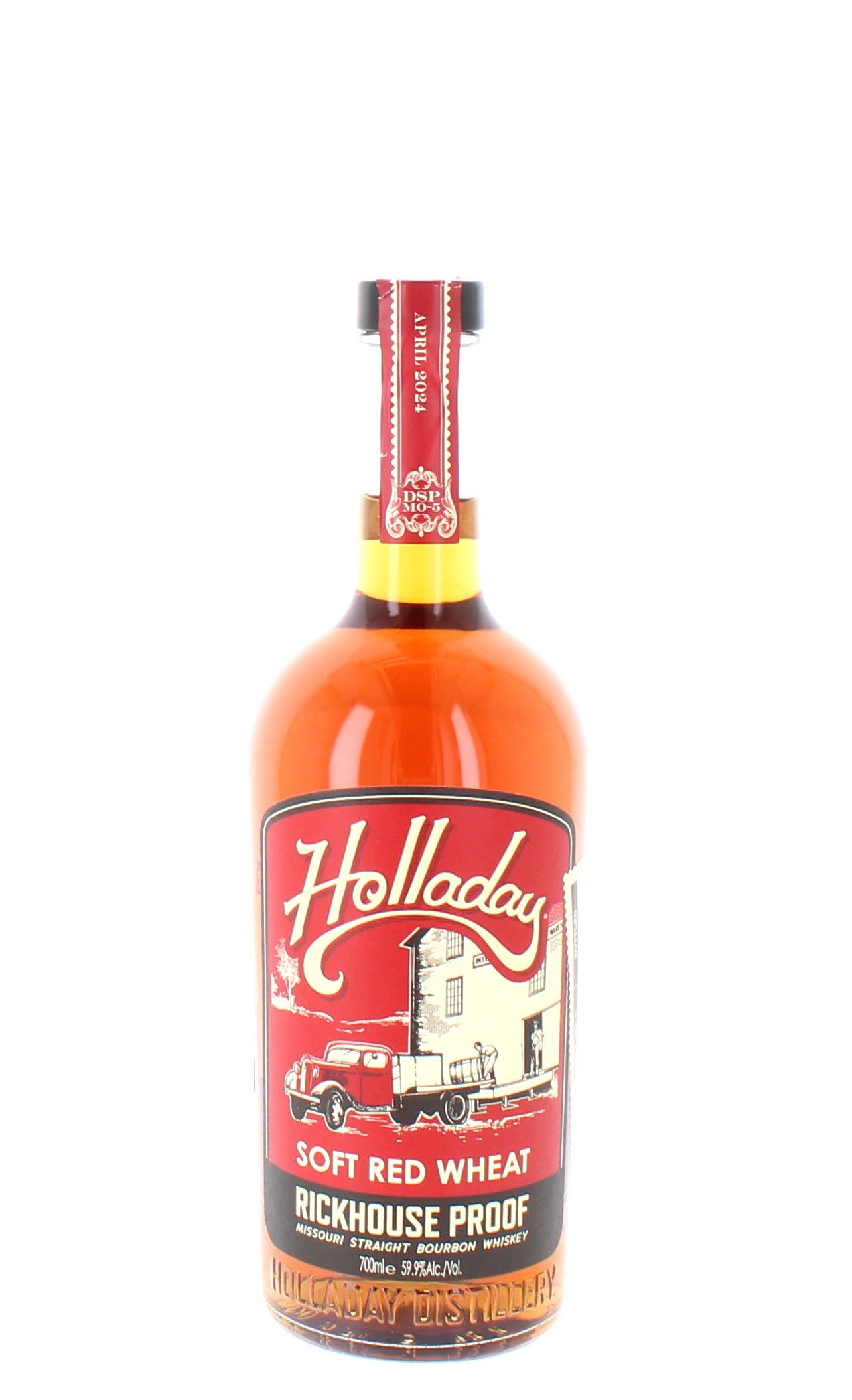 Holladay Rickhouse Proof Missouri Straight Bourbon Whisky - 70cl 59.9%