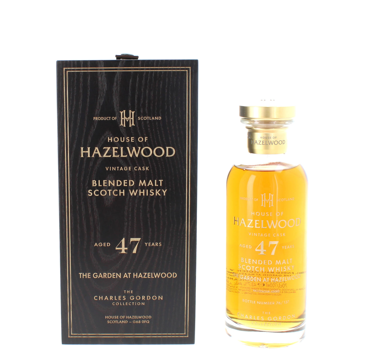 House of Hazelwood 47 Year Old - The Garden at Hazelwood Blended Scotch - 70cl 43.7%