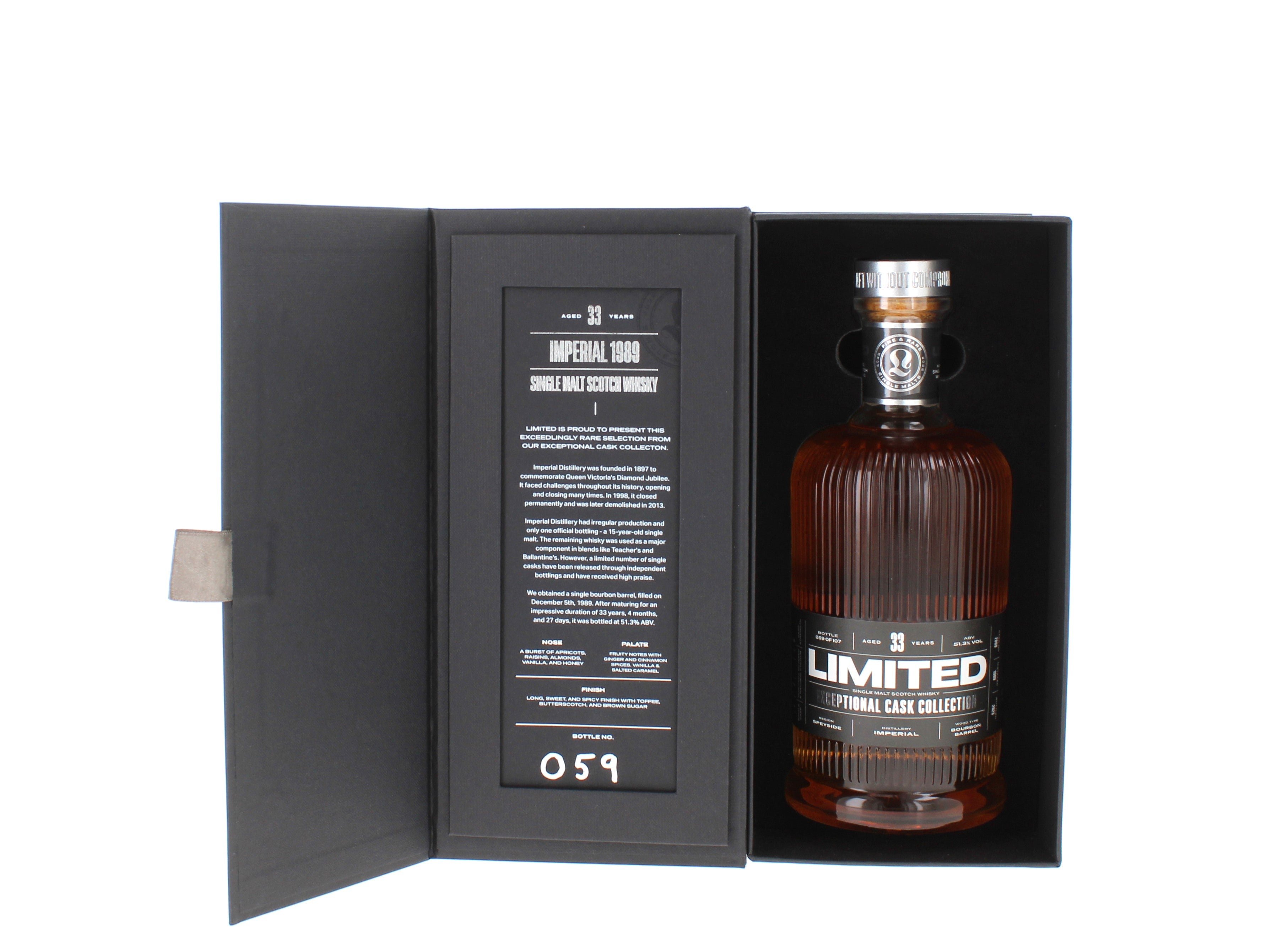 Imperial 33 Year Old 1989 (cask 2069) Limited - 70cl 51.3% – The