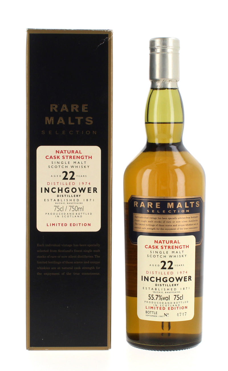 Inchgower 22 Year Old 1974 Rare Malts - 75cl 55.7%