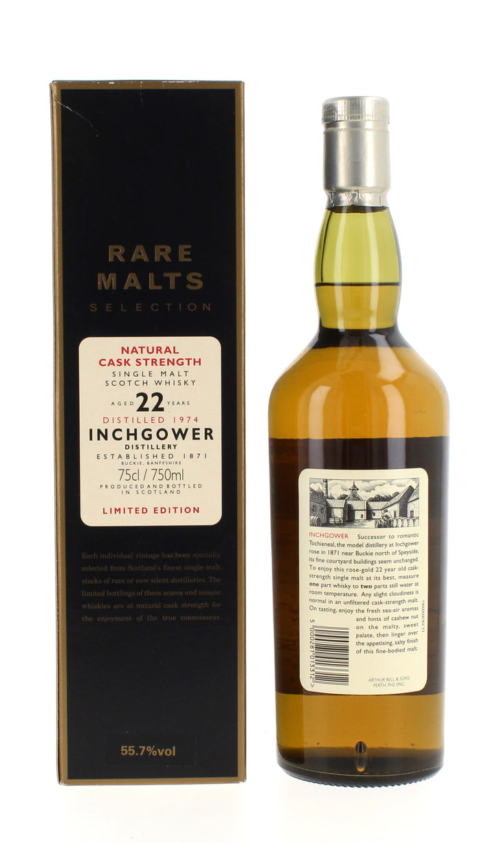 Inchgower 22 Year Old 1974 Rare Malts - 75cl 55.7%