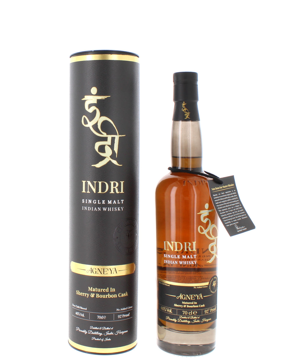 Indri - Agneya Single Malt Indian Whisky - 70cl 46%