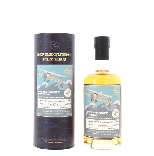 Invergordan 37 Year Old 1988 Cask No. 804139 Infrequent Flyers - 70cl 44.5%