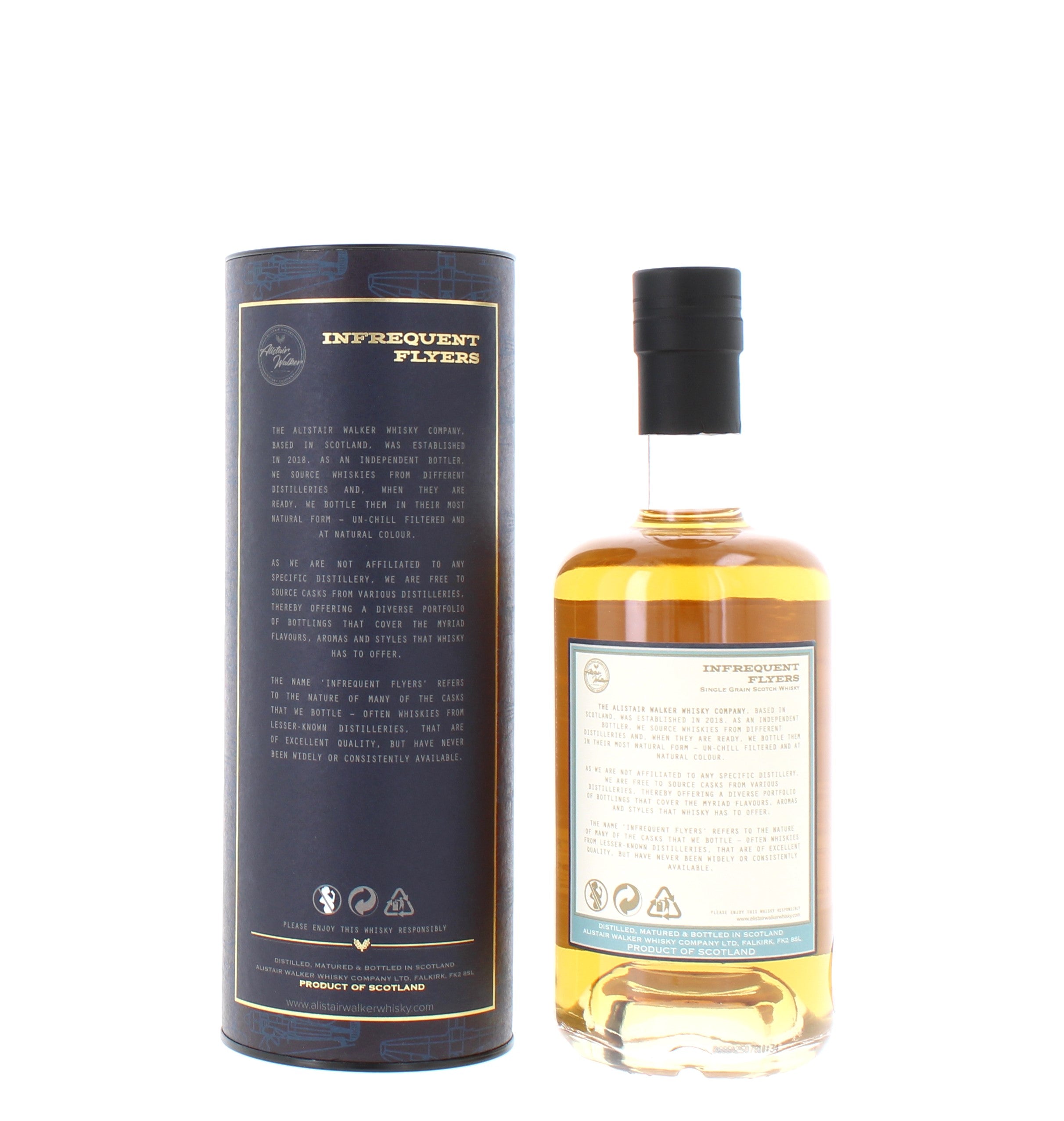 Invergordan 37 Year Old 1988 Cask No. 804139 Infrequent Flyers - 70cl 44.5%