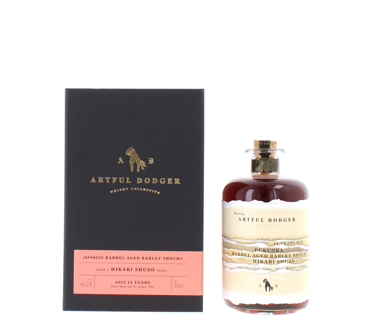 Barrel Aged Barley Shochu 13 Year Old 2006 - The Artful Dodger - 50cl 43.2%