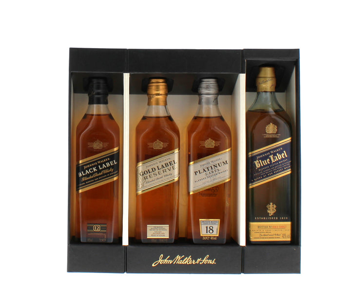 Johnnie Walker Collection Pack (4 x 20cl) Scotch Whisky - 20cl 40%