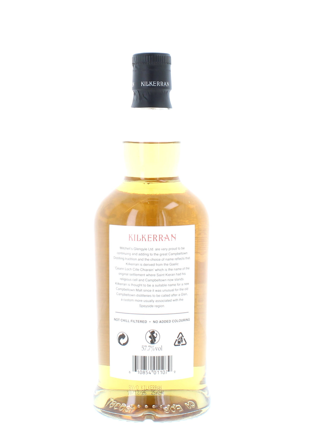 Kilkerran 8 Year Old Cask Strength Bourbon 2026 Release Single Malt - 70cl 57.7%