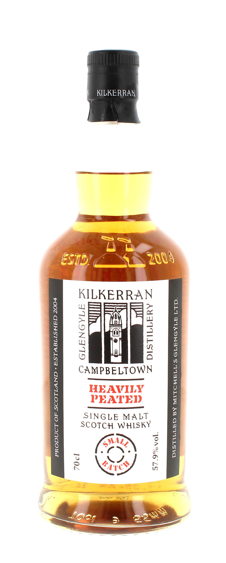 Kilkerran Heavily Peated Batch No. 11 Single Malt - 70cl 57.9%