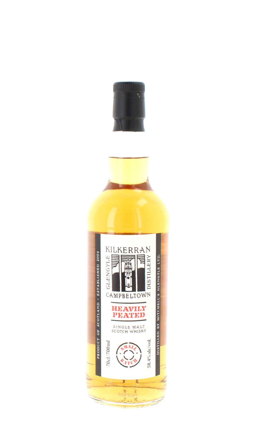Kilkerran Heavily Peated Batch No.12 Single Malt - 70cl 58.4%