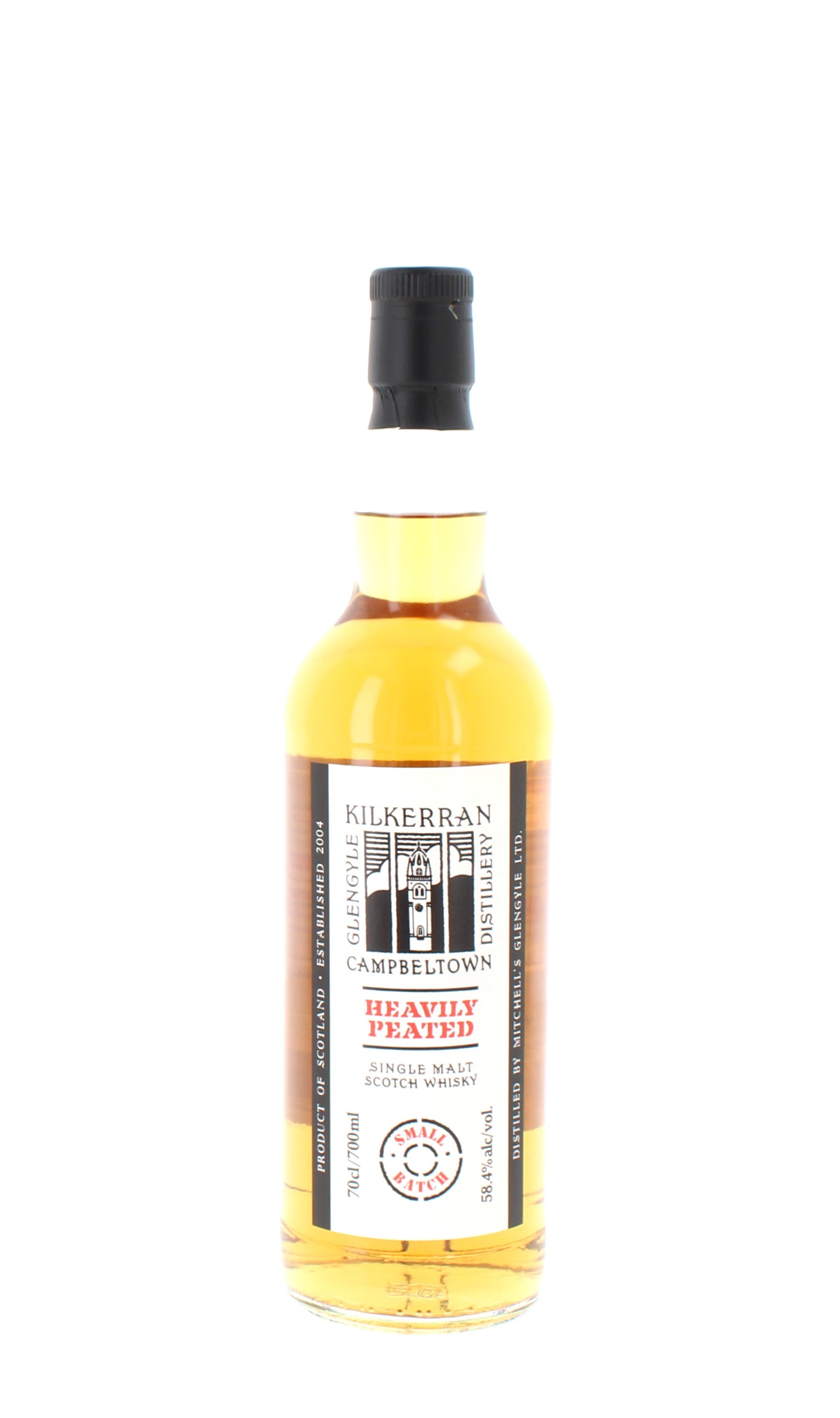 Kilkerran Heavily Peated Batch No.12 Single Malt - 70cl 58.4%