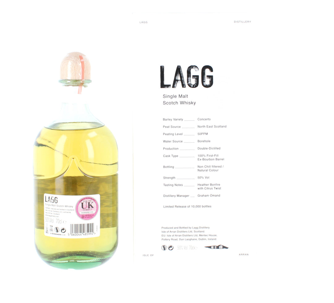 Lagg Inaugural Batch 1, Batch 2 & Batch 3 (3 x 70cl) 50%