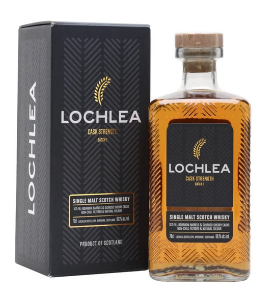 Lochlea Cask Strength Batch 1 - 4 Year Old 70cl 60.1%