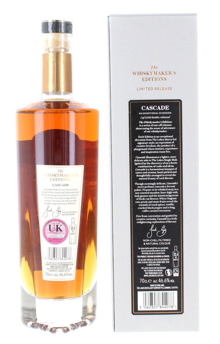 The Lakes Distillery The Whiskymaker's Edition Cascade 70cl 46.6%