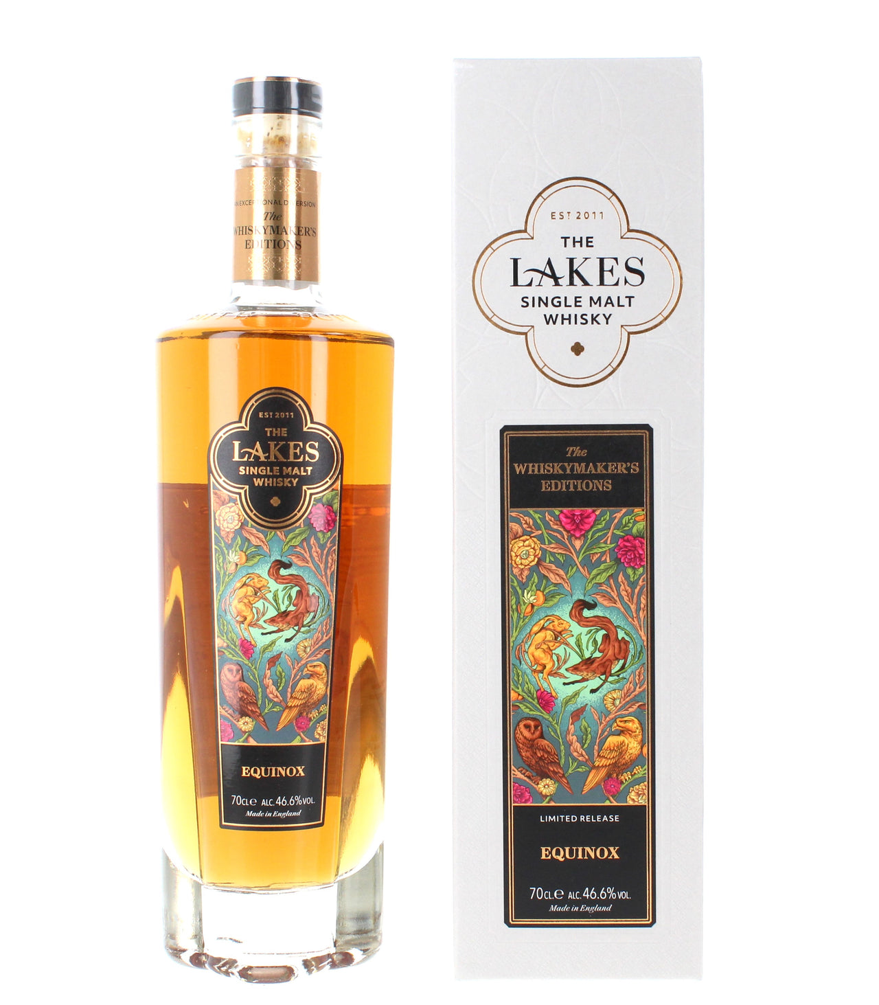 The Lakes Whiskymaker's Editions Equinox Single Malt English Whisky - 70cl 46.6%