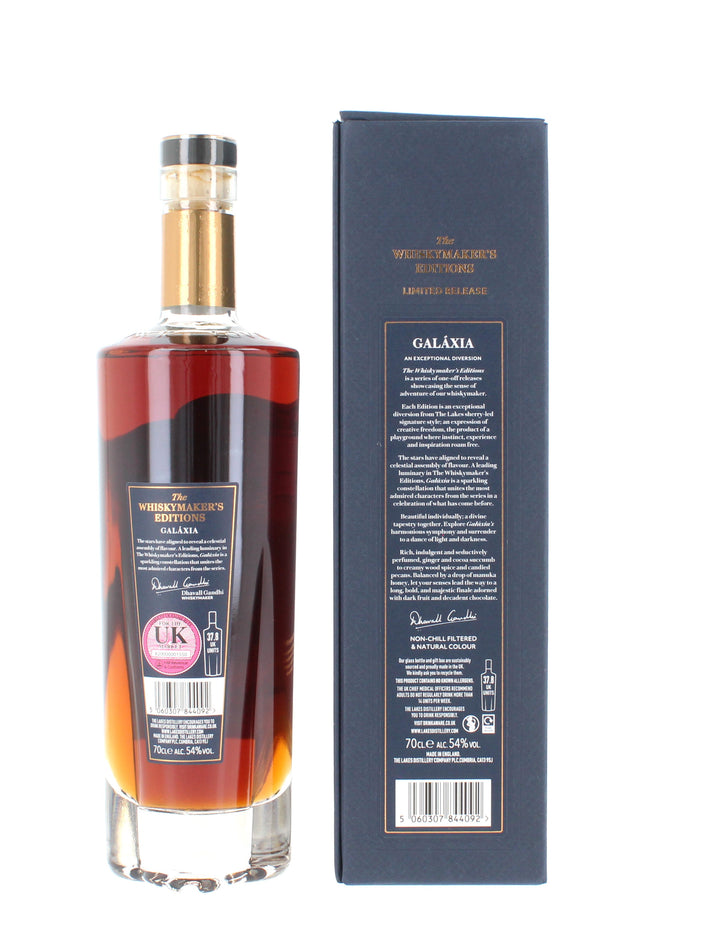 The Lakes The Whiskymaker's Editions Galaxia 70cl 54%