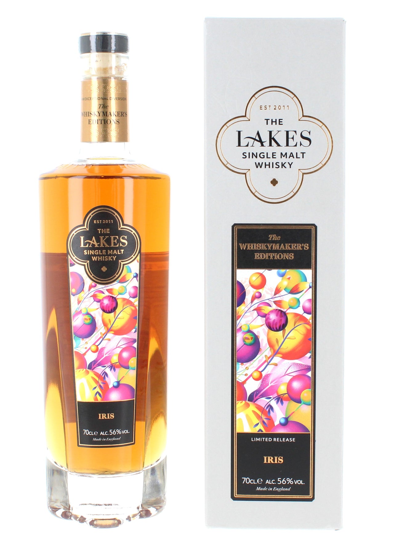 The Lakes Whiskymaker's Editions Iris Single Malt English Whisky - 70cl 56%