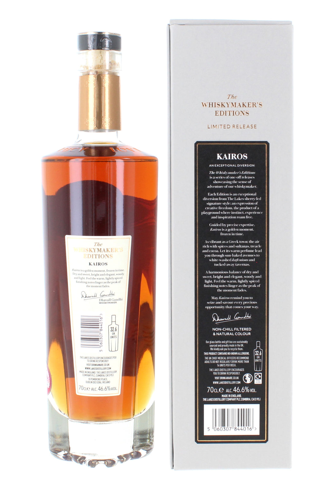 The Lakes Distillery The Whiskymaker's Edition Kairos 70cl 46.6%