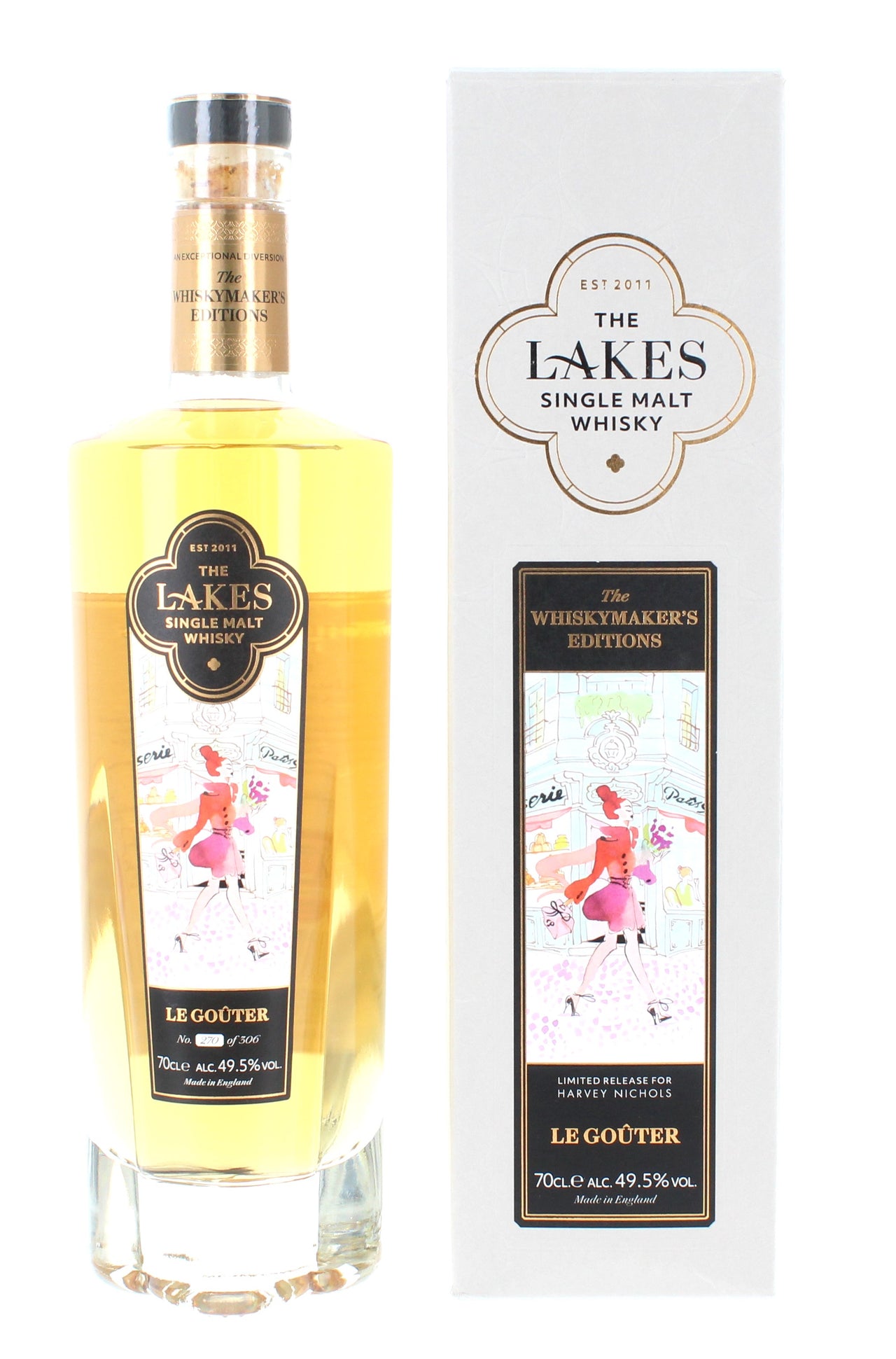 The Lakes Distillery The Whiskymaker's Edition Le Gouter Harvey Nichols 70cl  49.5%