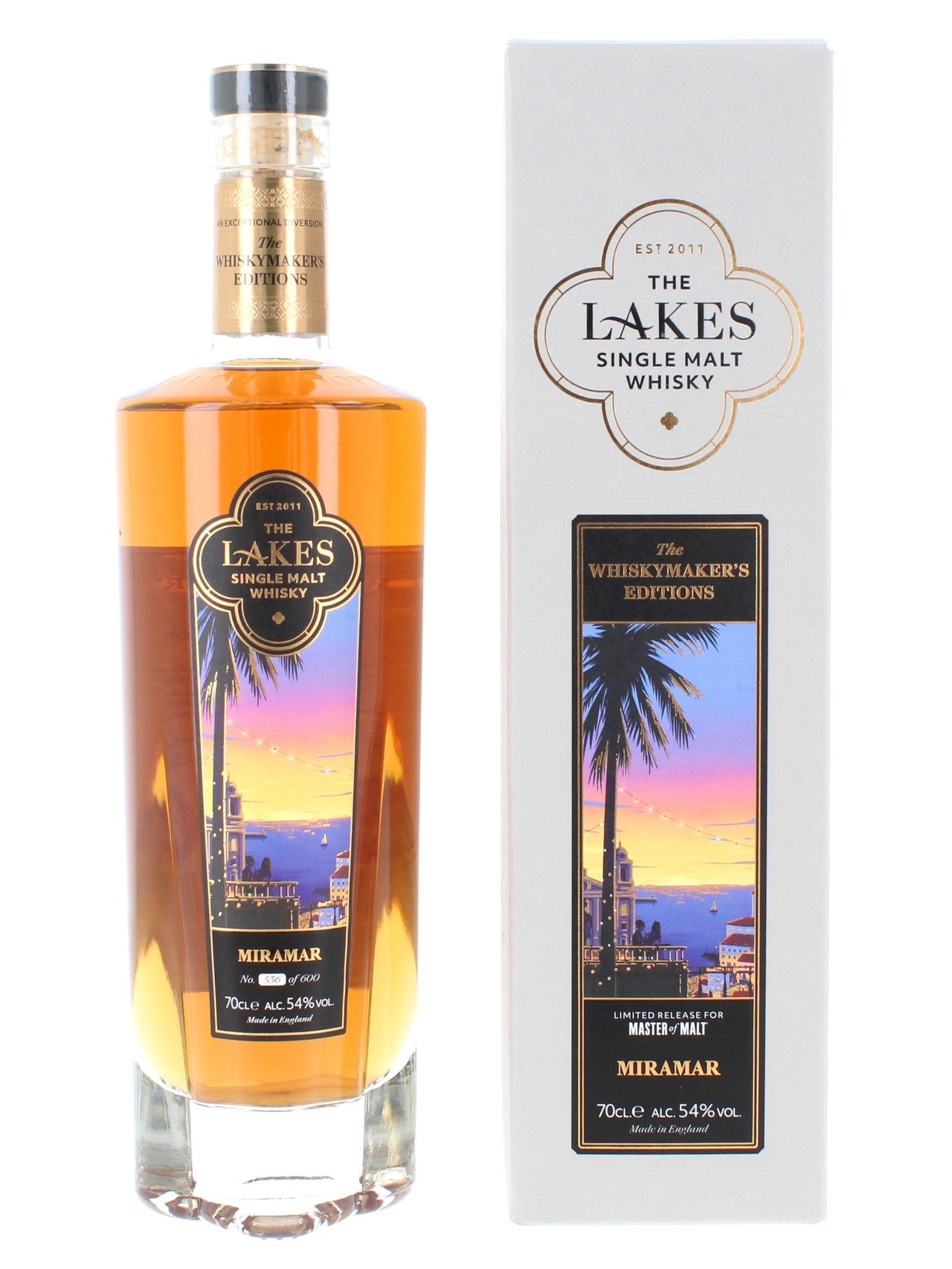 The Lakes Distillery The Whiskymaker's Edition Miramar 70cl 54%