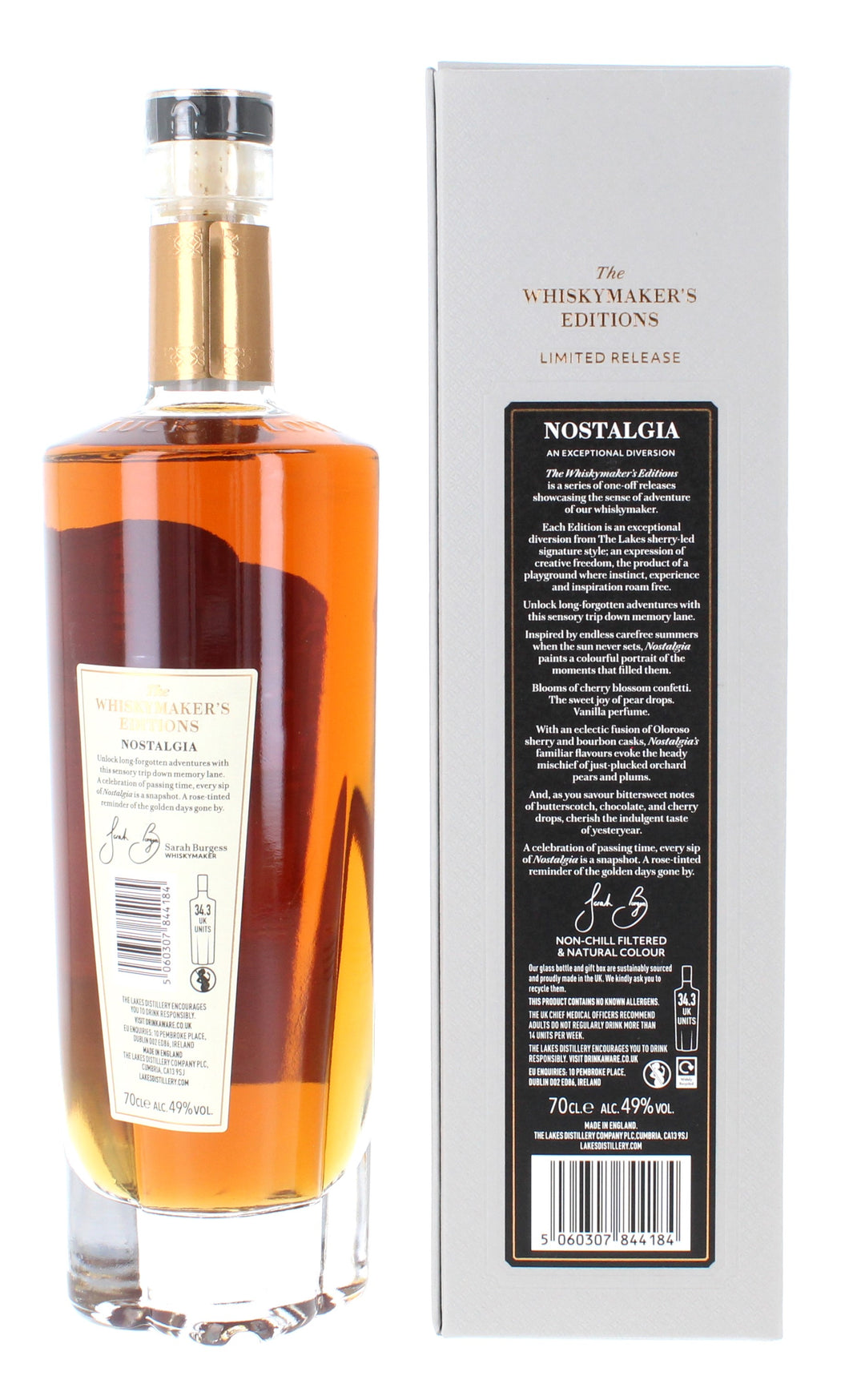 Lakes Whiskymaker's Editions Nostalgia 70cl 49%