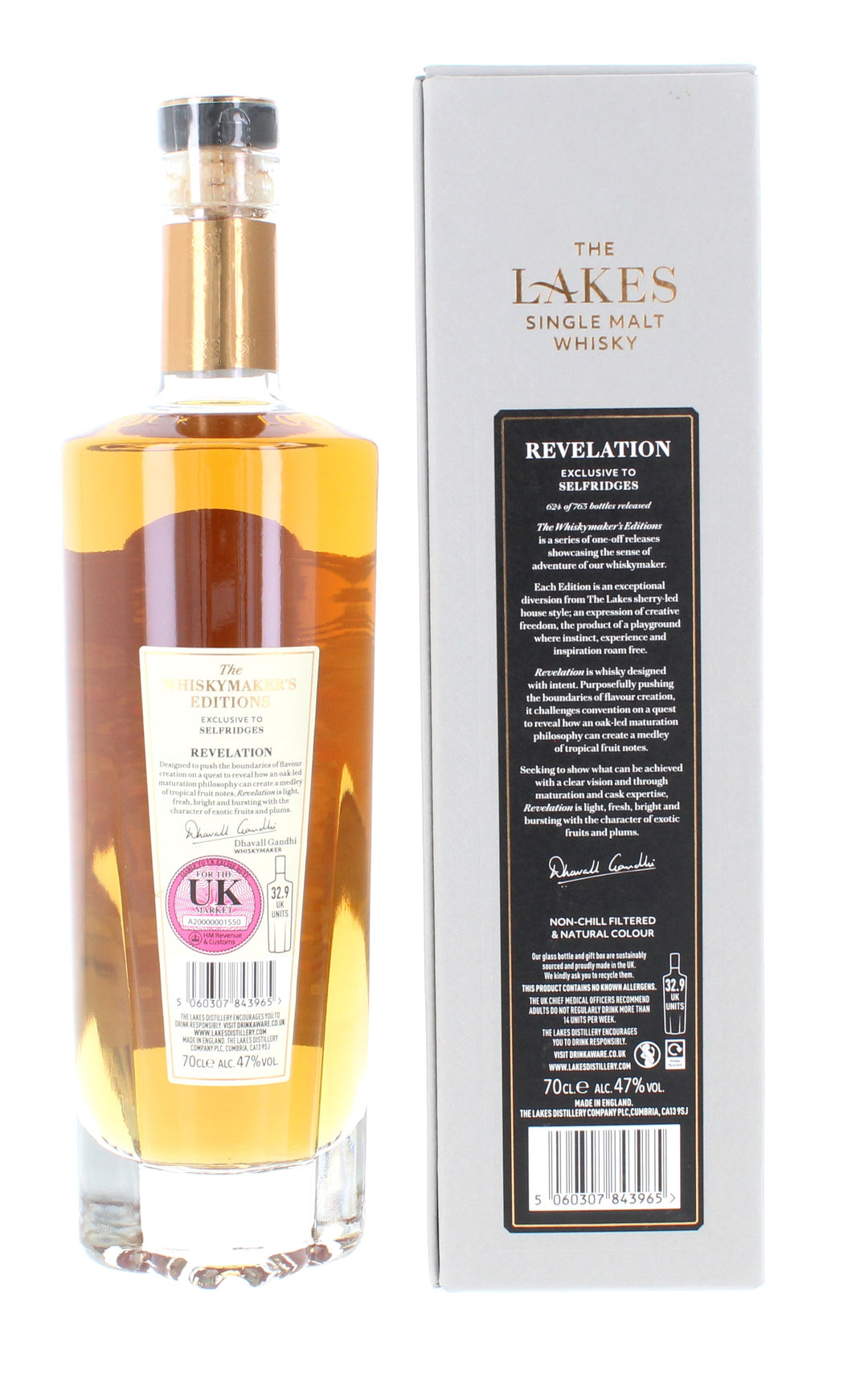 The Lakes Distillery Whiskymaker's Edition Revelation 70cl 47%