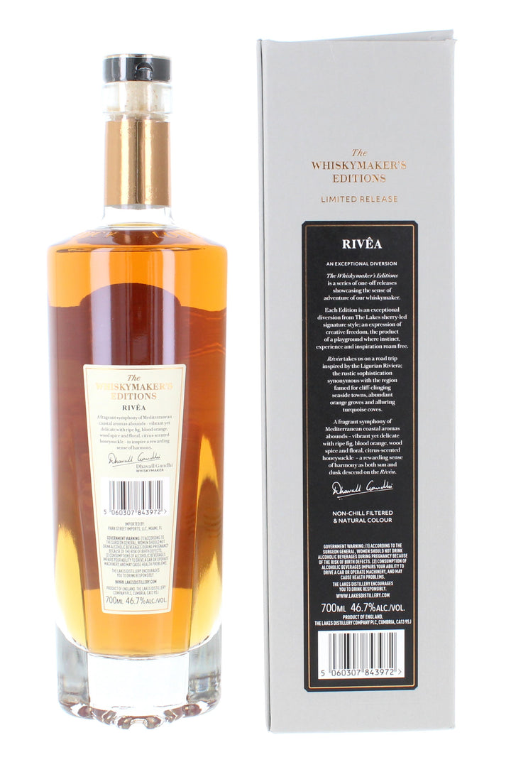 The Lakes Whiskymaker's Editions Rivea 70cl 46.7%