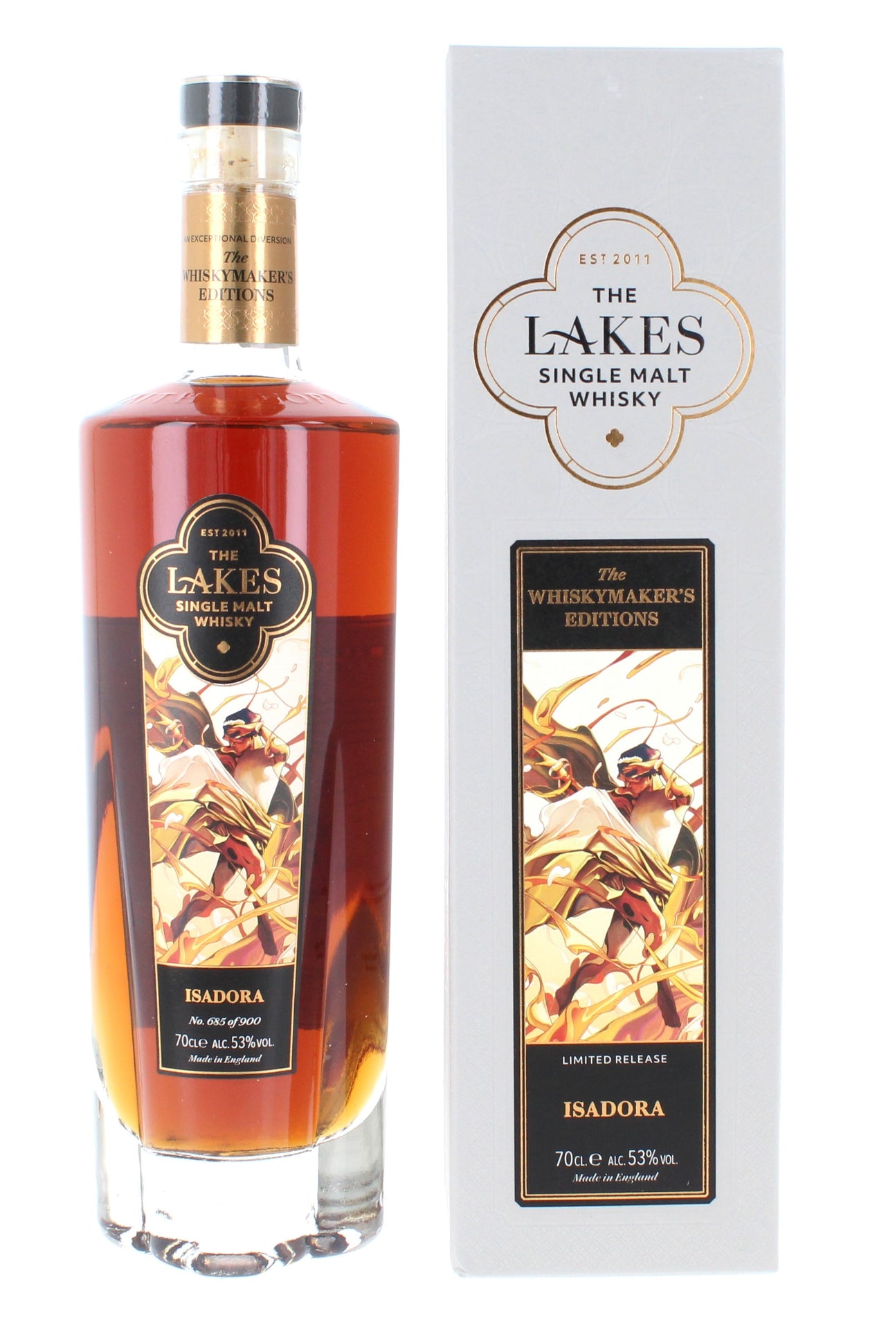 The Lakes The Whiskymaker's Editions Isadora Distillery Exclusive 70cl 53%