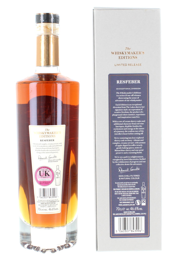 The Lakes Whiskymaker's Edition Resfeber 70cl 46.6%