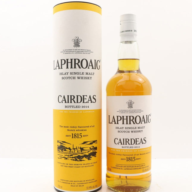 Laphroaig Cairdeas Feis Ile 2014 Edition Single Malt Scotch Whisky - 70cl 51.4%