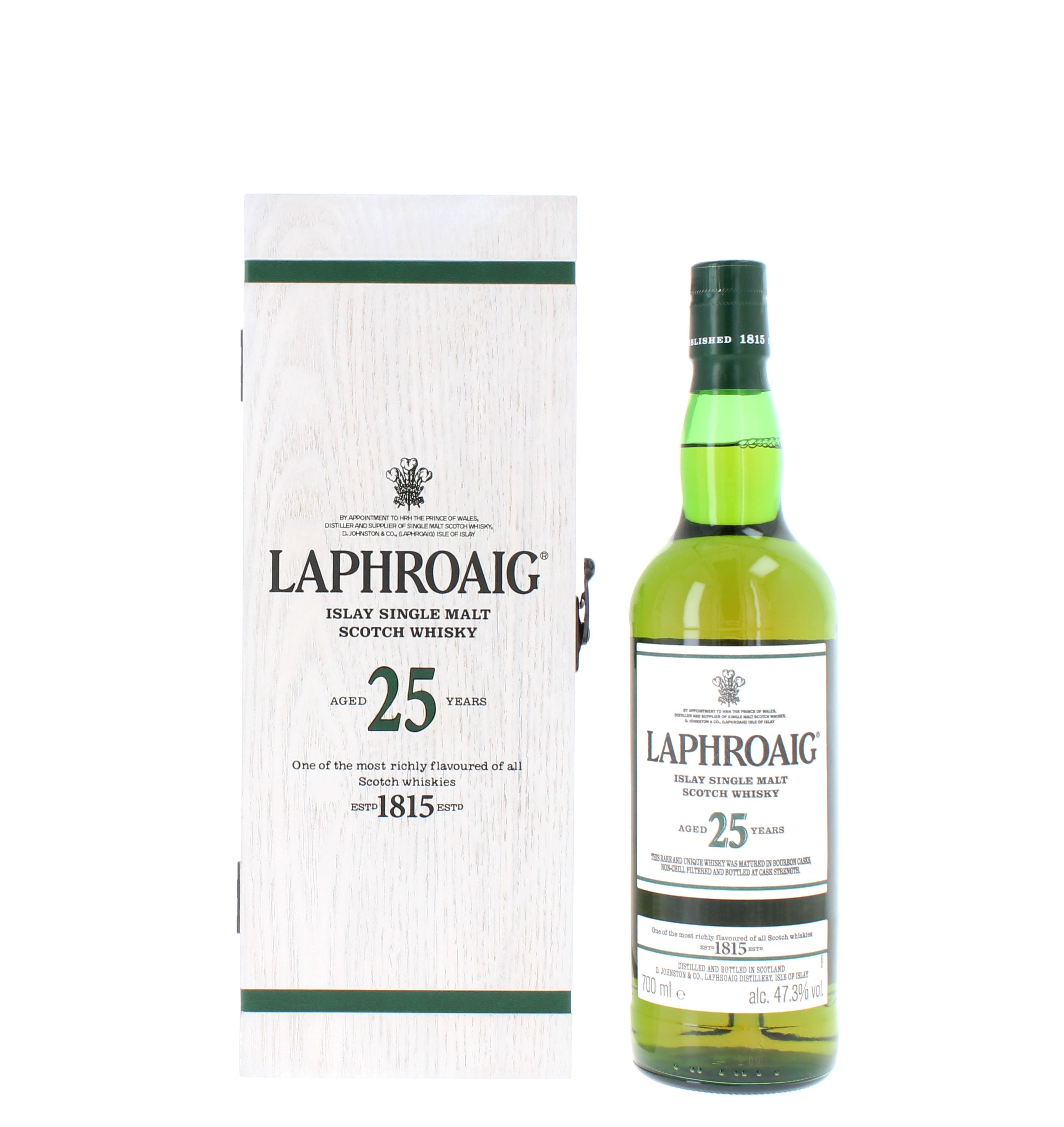 Laphroaig 25 Year Old Cask Strength (2023 Release) - 70cl 47.3%