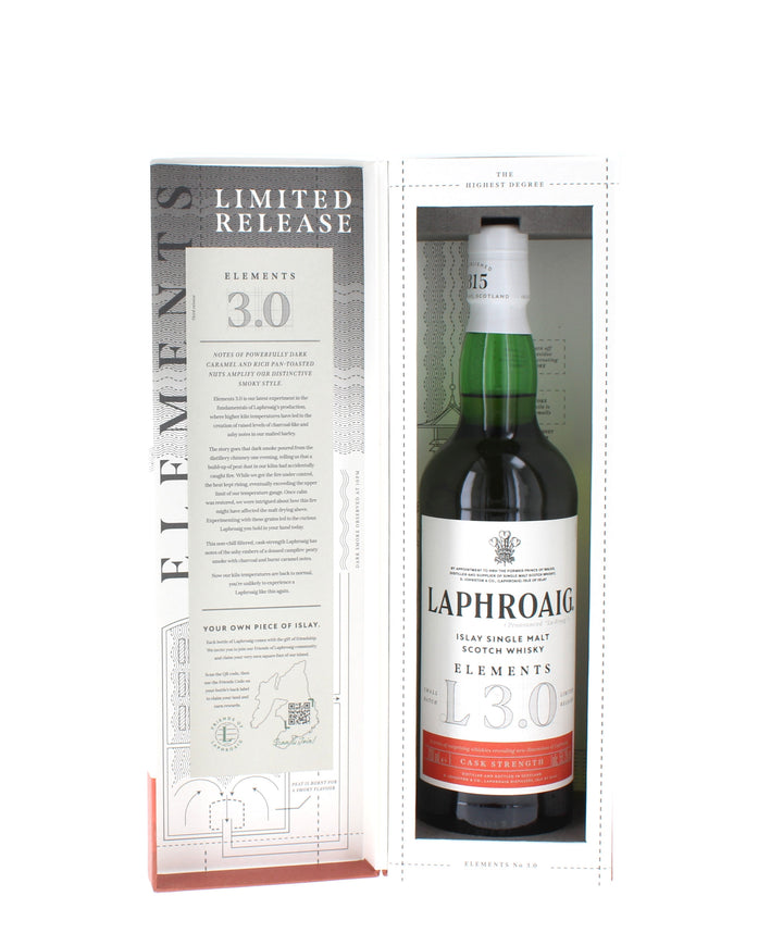 Laphroaig Elements 3.0 Limited Release Cask Strength Single Malt - 70cl 55.3%