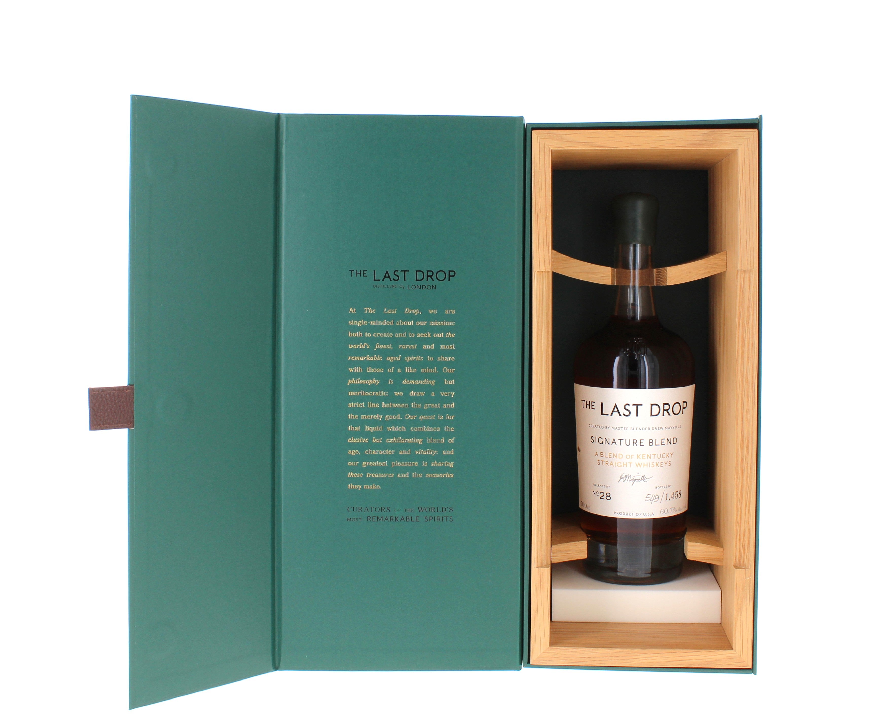The Last Drop Kentucky Straight Whiskey Signature Blend - 70cl 60.7%