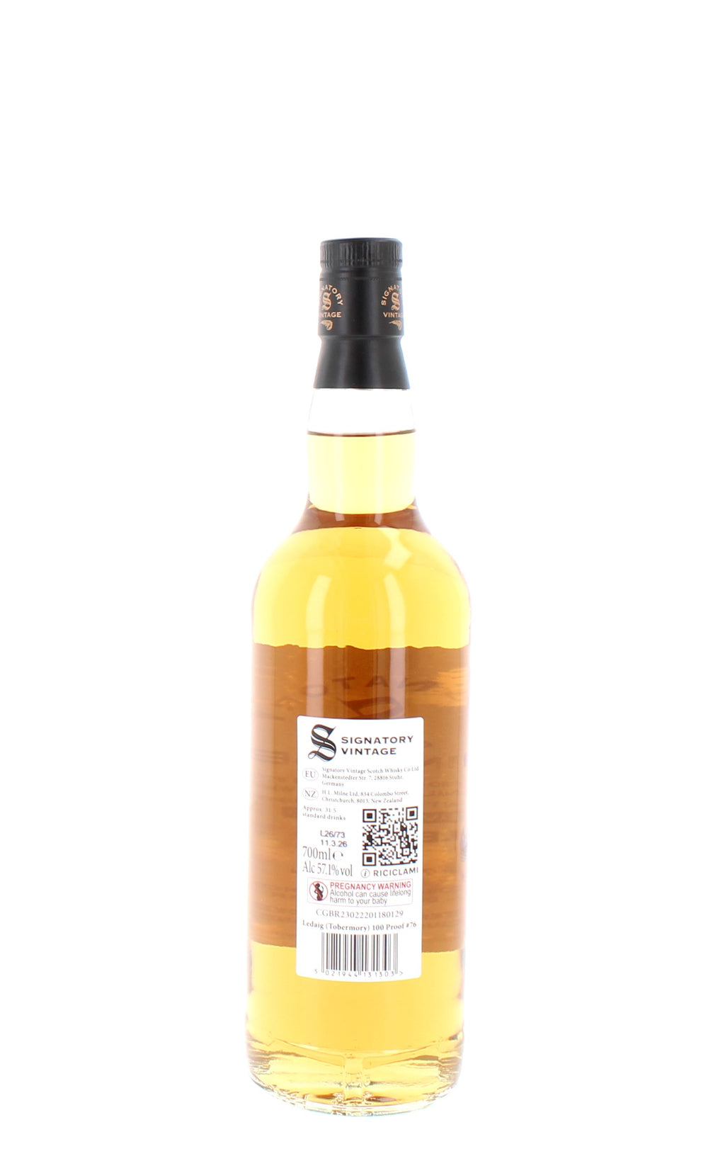 Ledaig 6 Year Old 2020 100 Proof Edition #76 Single Malt - 70cl 57.1%