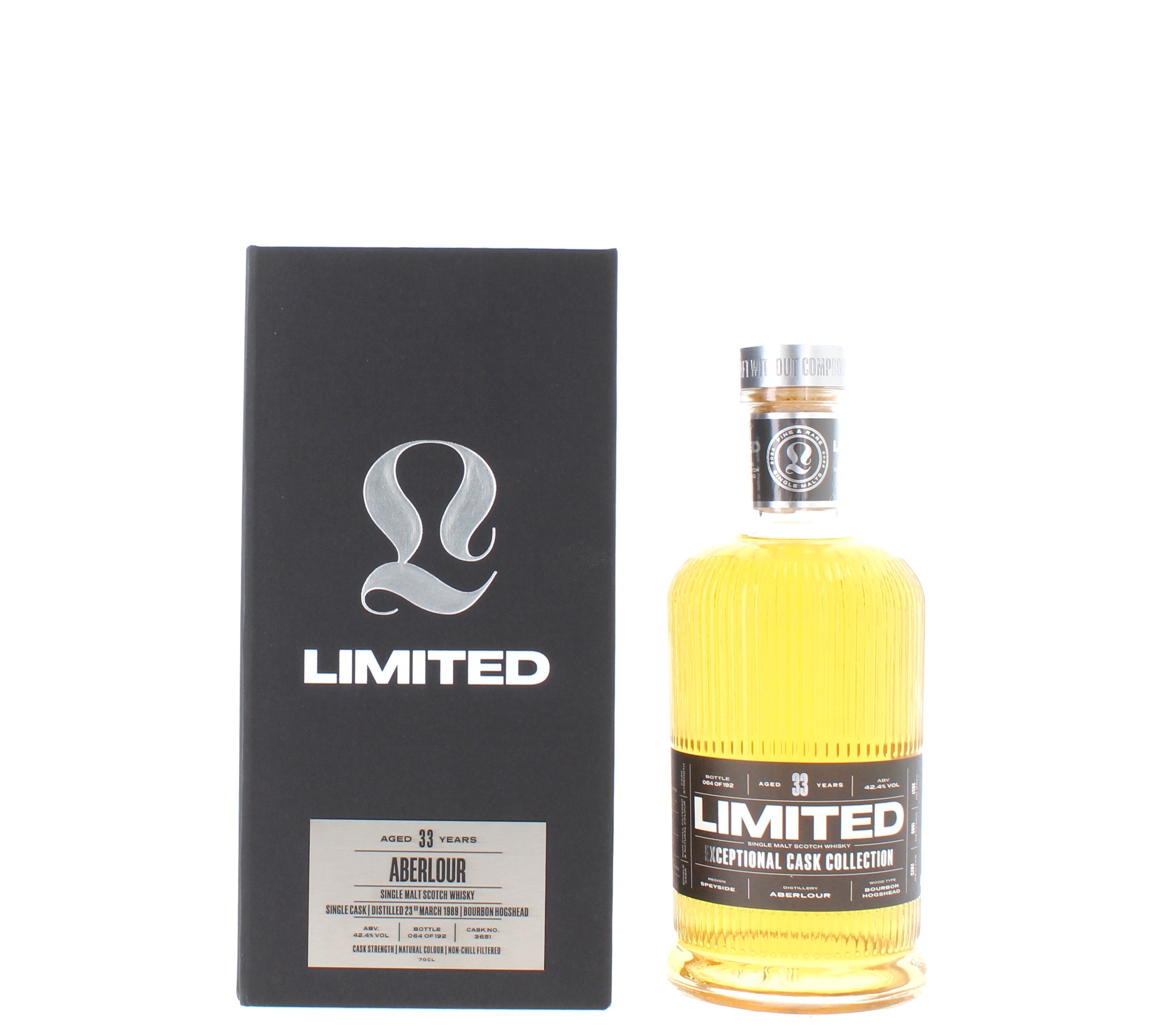 Aberlour 33 Year Old 1989 (cask 3651) Limited - 70cl 42.4%