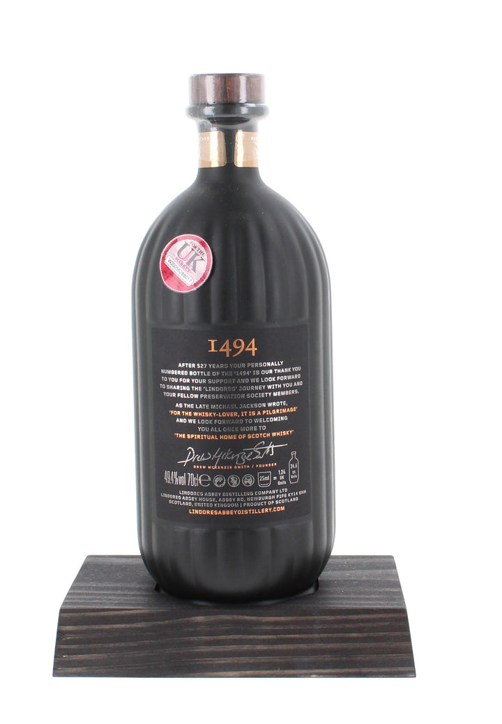 Lindores Abbey - 1494 (Inaugural Members Release) 70cl 49.4%