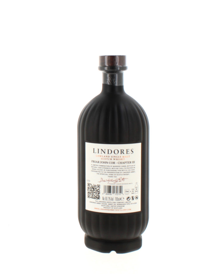 Lindores Friar John Cor Cask Strength Congregation Chapter 3 - 70cl 60.2%